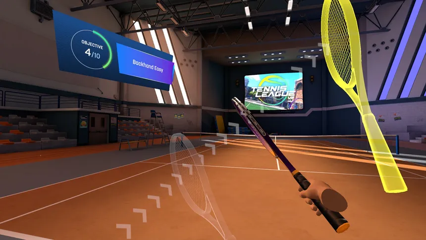 Скриншот 3 к игре Tennis League VR