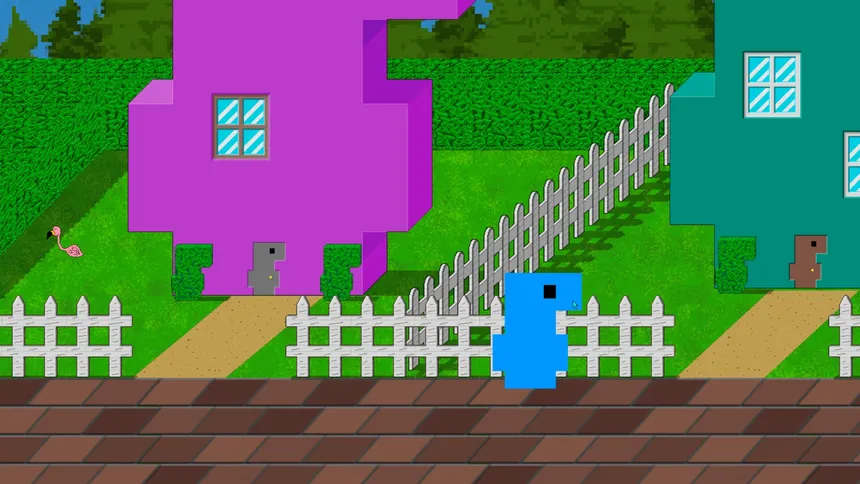Скриншот 6 к игре Blu-Dude In The Quest of Reality In Time