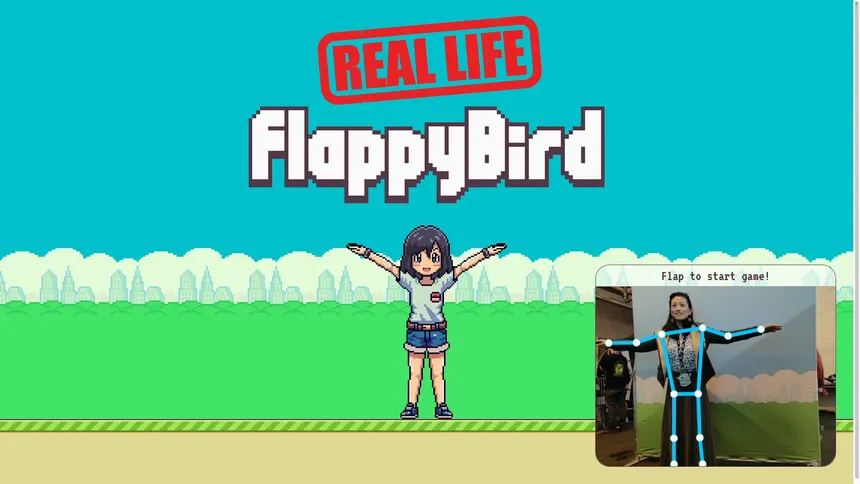 Скриншот 1 к игре Real Life Flappy Bird
