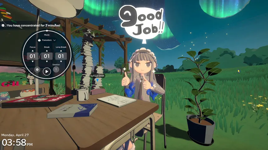 Скриншот 5 к игре gogh: Focus with Your Avatar