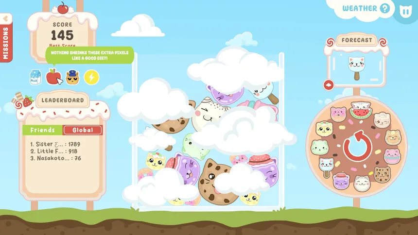 Скриншот 5 к игре Cloudy with a Chance of Kittens