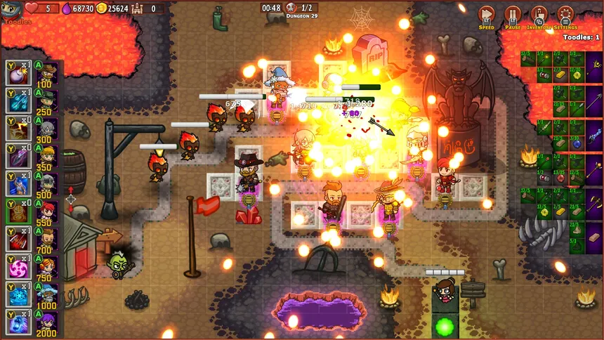 Скриншот 2 к игре Call of Heroes: Tower Defense