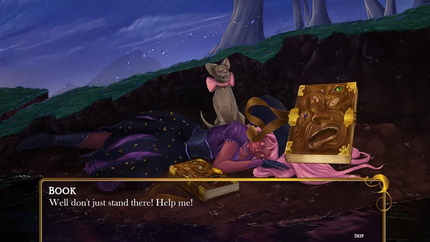 Скриншот 3 к игре Lythe The Forgetful Witch: A Visual Novel