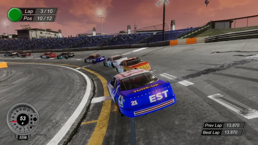 Скриншот 1 к игре Saturday Night Racing
