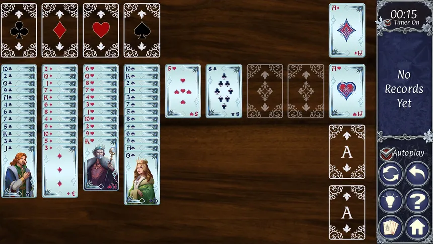 Скриншот 4 к игре Jewel Match Solitaire Winterscapes 3 - Collector's Edition