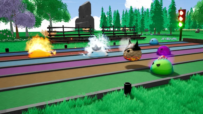 Скриншот 1 к игре The Slime Races