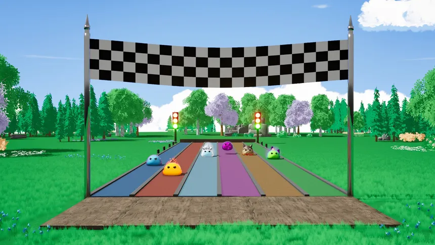 Скриншот 2 к игре The Slime Races