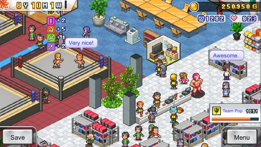 Скриншот 1 к игре Pro Wrestler Story