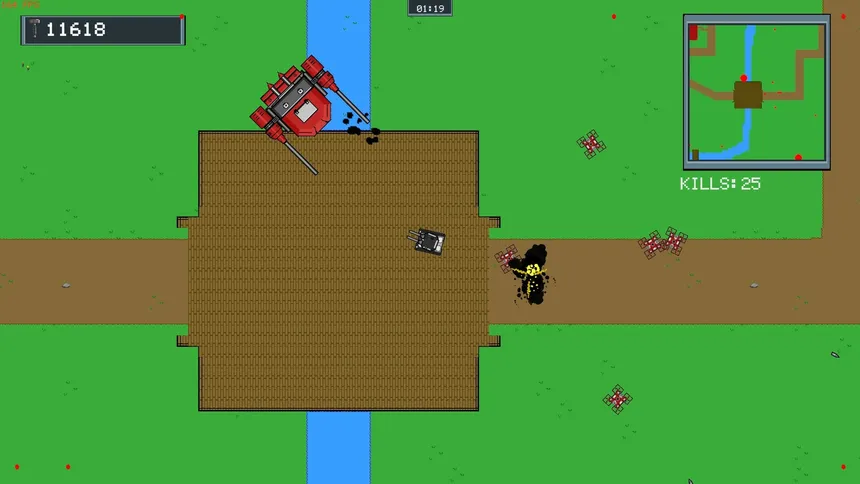 Скриншот 1 к игре Tanks of Chaos