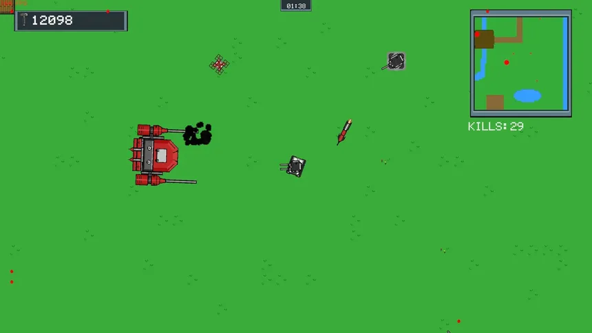 Скриншот 2 к игре Tanks of Chaos