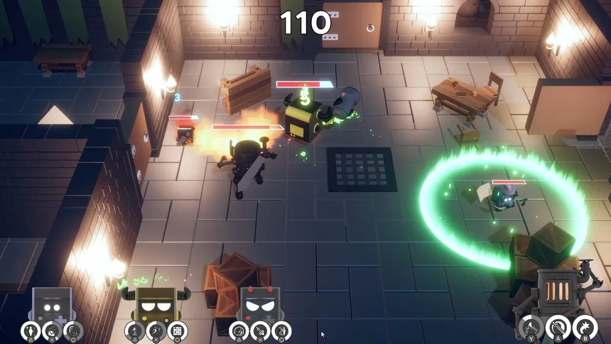 Скриншот 3 к игре Robo Hunt