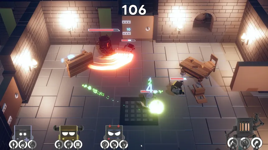 Скриншот 4 к игре Robo Hunt