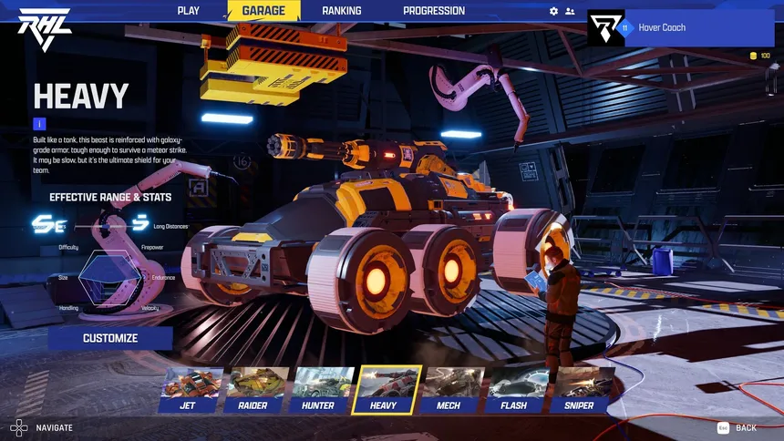Скриншот 4 к игре Rivals Hover League