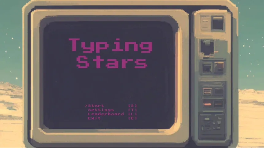 Скриншот 1 к игре Typing Stars