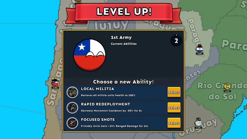 Скриншот 4 к игре Countryballs Conquest