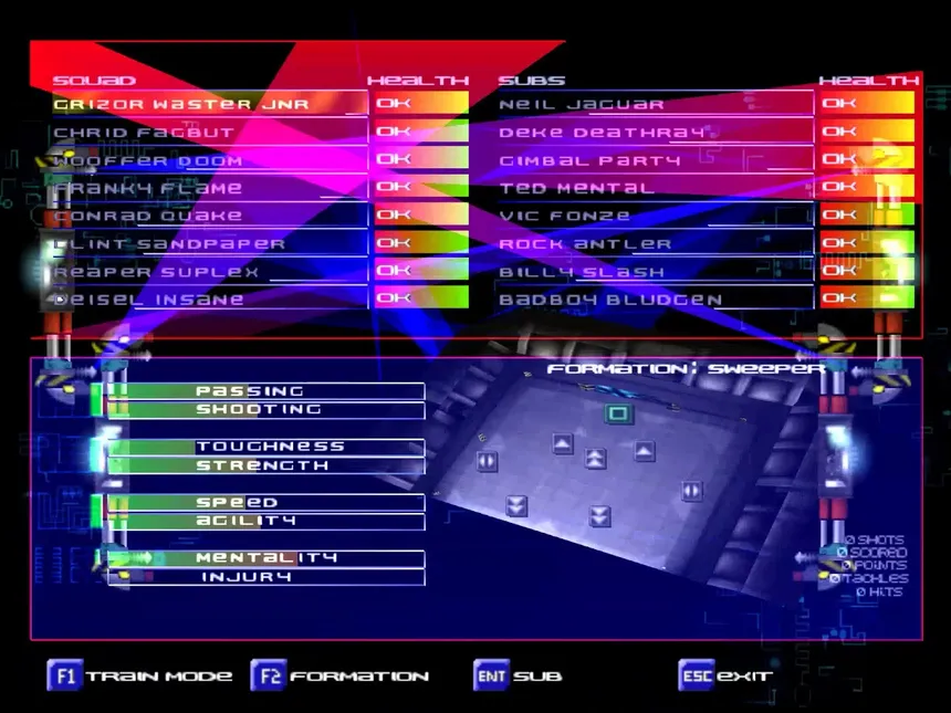 Скриншот 3 к игре Savage Arena: Dead Ball Zone