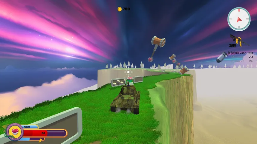 Скриншот 3 к игре Bulletproof Tank Adventure