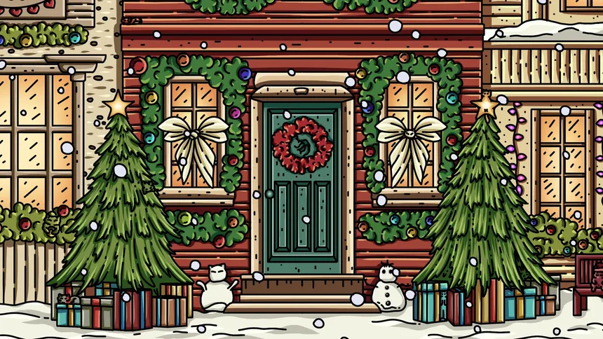 Скриншот 1 к игре 100 New Year Cats