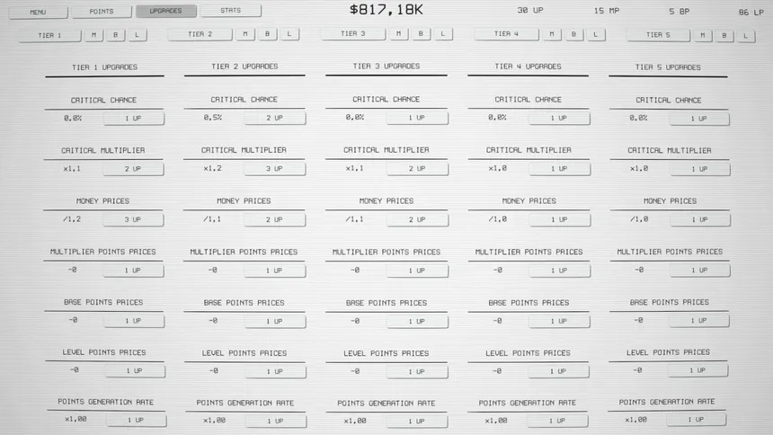 Скриншот 2 к игре Idle Tiers