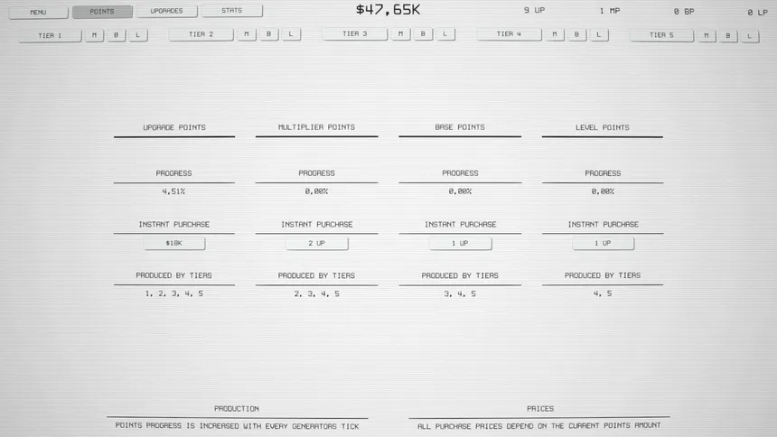 Скриншот 3 к игре Idle Tiers
