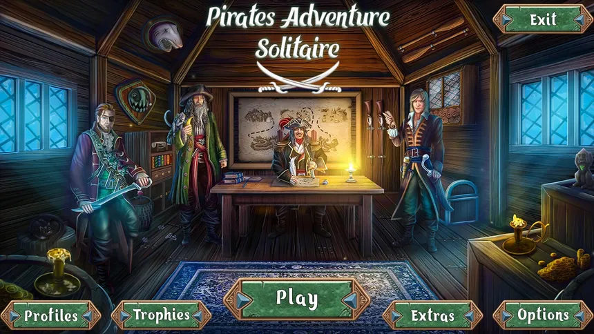Скриншот 1 к игре Pirates Adventure Solitaire