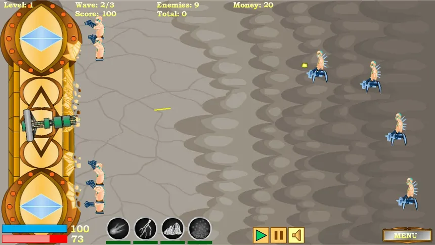 Скриншот 1 к игре Base Defense