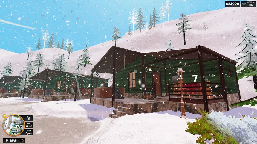 Скриншот 1 к игре Snow Resort Simulator