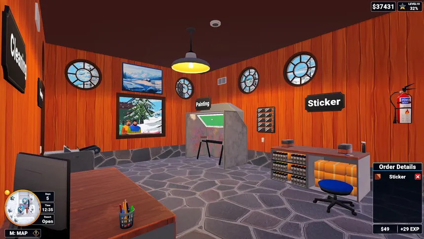 Скриншот 4 к игре Snow Resort Simulator