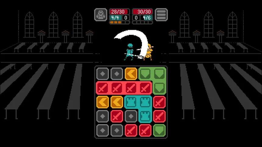 Скриншот 2 к игре Kaamos: Puzzle Roguelike