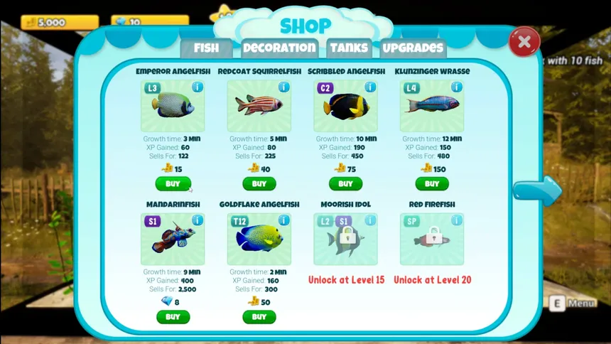 Скриншот 2 к игре Fish Tank Simulator