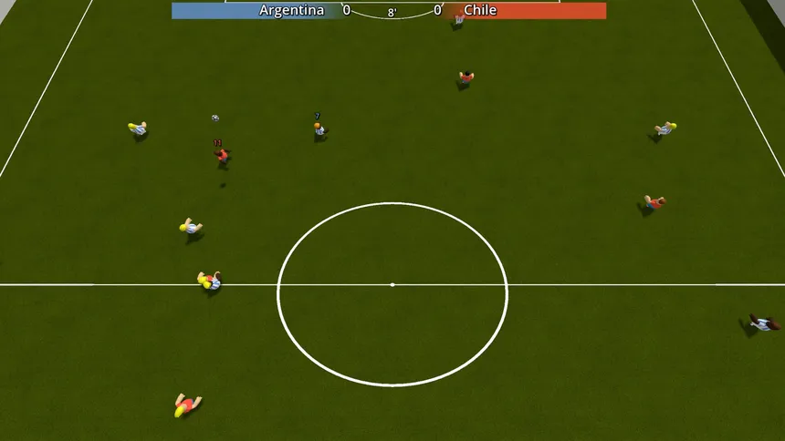 Скриншот 1 к игре Retro Soccer