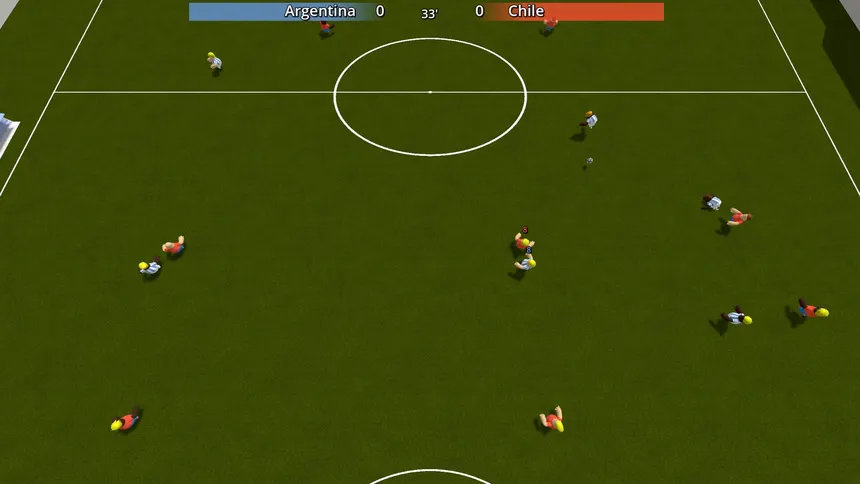 Скриншот 2 к игре Retro Soccer