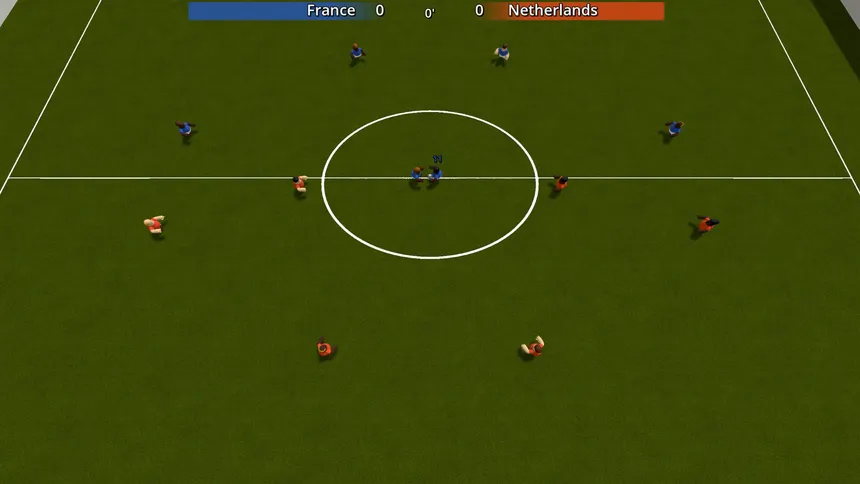Скриншот 3 к игре Retro Soccer