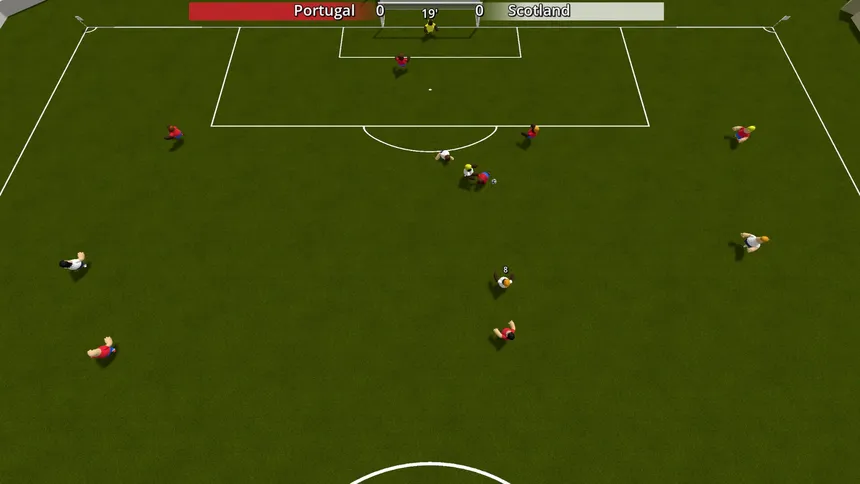 Скриншот 5 к игре Retro Soccer