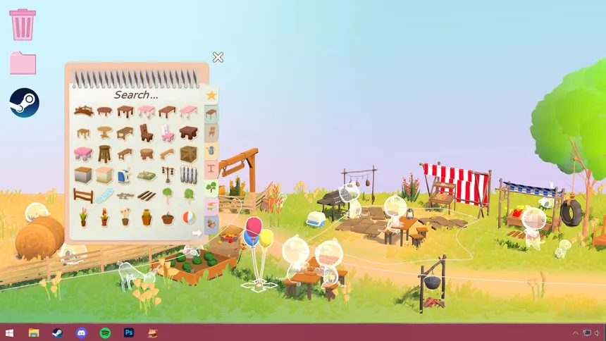 Скриншот 5 к игре Desktop Cat Cafe
