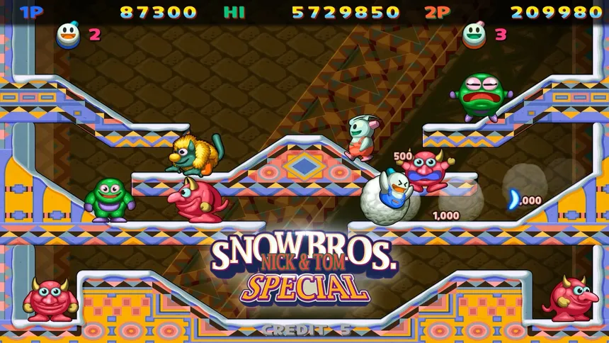 Скриншот 3 к игре SNOW BROS. SPECIAL: ANNIVERSARY EDITION