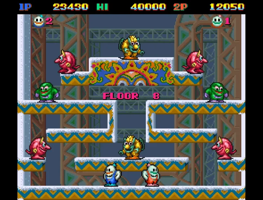 Скриншот 6 к игре SNOW BROS. SPECIAL: ANNIVERSARY EDITION