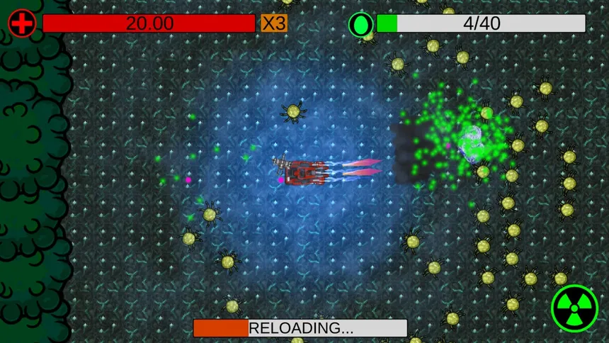 Скриншот 1 к игре Tank Frenzy Survivor