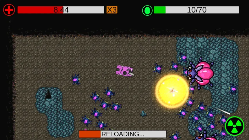 Скриншот 2 к игре Tank Frenzy Survivor