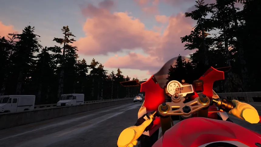 Скриншот 6 к игре BikeVR