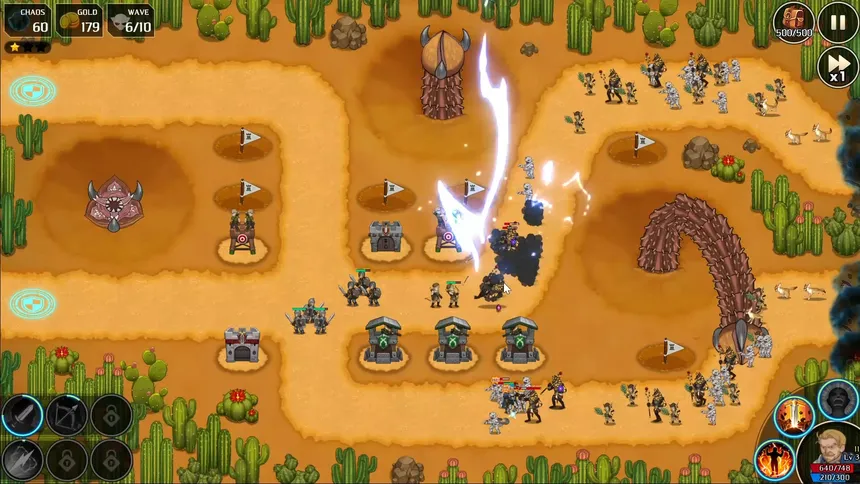 Скриншот 1 к игре Chaos Rush : Tower Defense