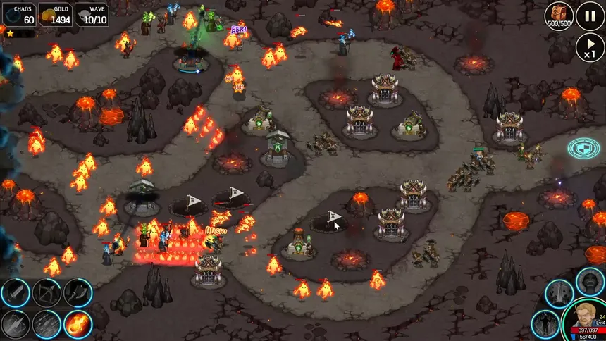 Скриншот 4 к игре Chaos Rush : Tower Defense