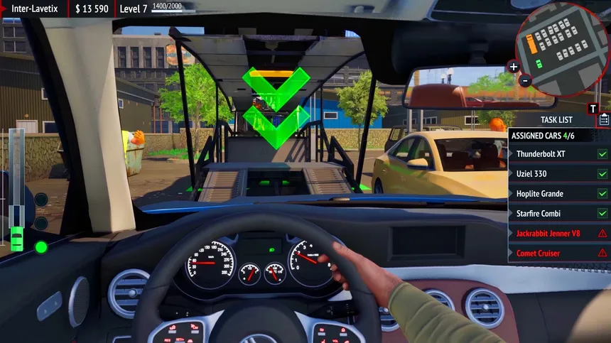 Скриншот 4 к игре Car Carrier Simulator