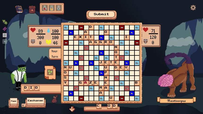 Скриншот 1 к игре Wyrm Words
