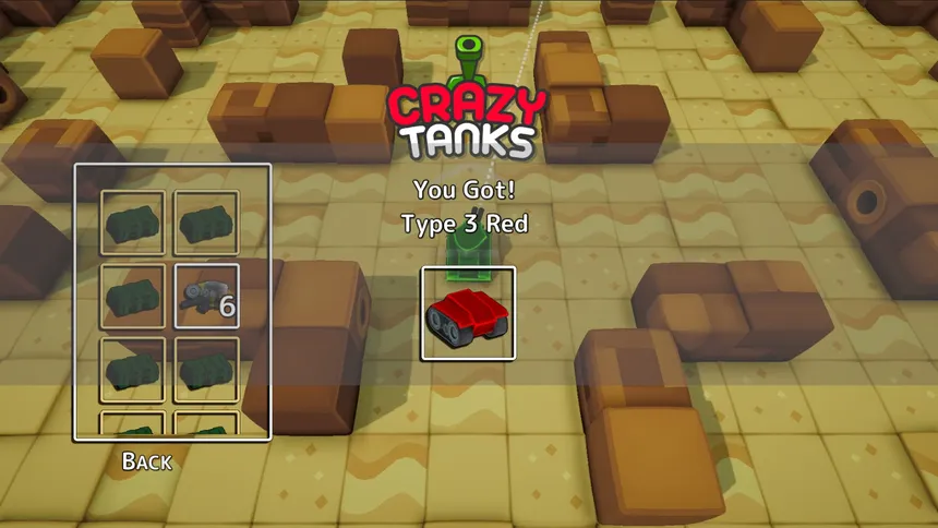 Скриншот 2 к игре Crazy Tanks