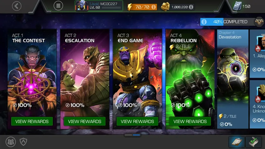 Скриншот 6 к игре Marvel Contest of Champions