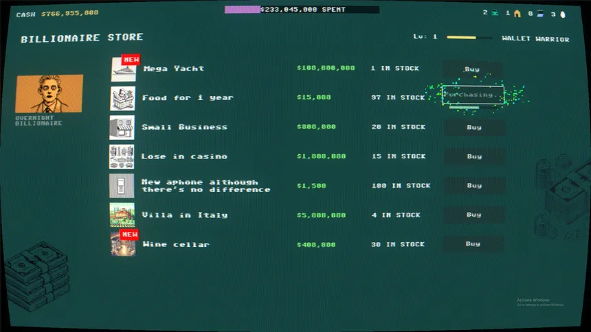 Скриншот 5 к игре Only a Billion?!