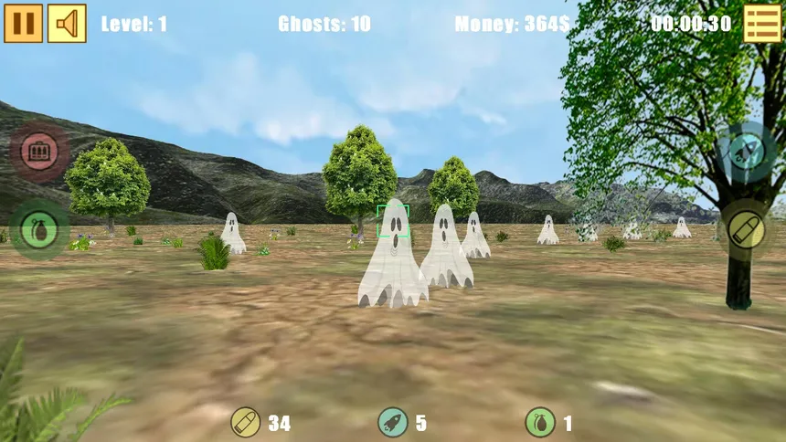 Скриншот 4 к игре Ghosts Attack