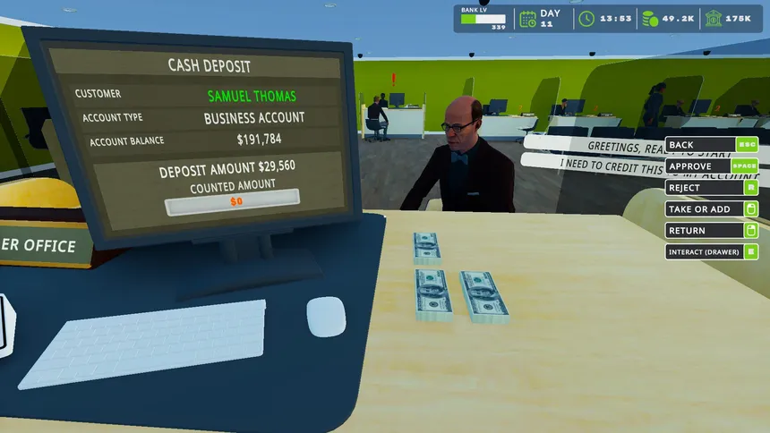 Скриншот 3 к игре Bank Simulator