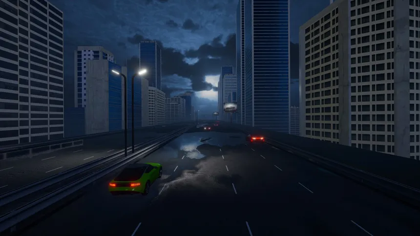 Скриншот 5 к игре Motorcycle Night Ride